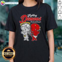Streetwise ladies tee featuring 'Nice Fighting Inner Demons' design, perfect for expressing resilience and style.