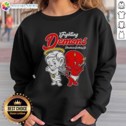 Alt Text: Streetwise sweatshirt featuring 'Nice Fighting Inner Demons' design, perfect for expressing resilience and style.