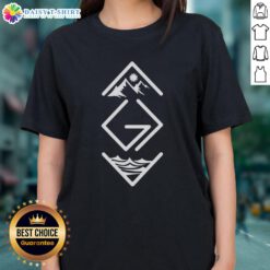 Official God Is Greater Than High And Lows Ladies Tee featuring a stylish design for women of faith.