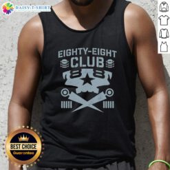 Original Eighty Eight Club Dallas Cowboys tank top featuring team colors and logo, perfect for fans and summer wear.