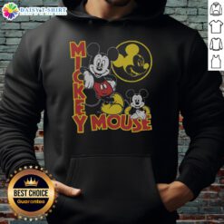 Original Mickey Mouse poses hoodie featuring classic cartoon designs for fans of Disney apparel.