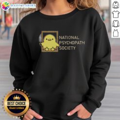 Original National Psychopath Society Sweatshirt featuring unique design and comfortable fit for fans of the society.