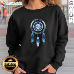 Original Native American Indians X Seattle Mariners baseball sweatshirt, showcasing unique design and team spirit.