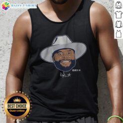 Premium Dak Prescott swag head tank top featuring a stylish design for fans of the Dallas Cowboys quarterback.
