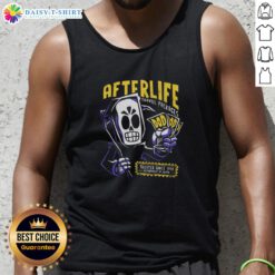 Awesome Afterlife Travel Packages tank top, trusted since 1998, featuring vibrant design and comfortable fit for travel enthusiasts.
