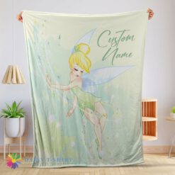 Awesome Disney Peter Pan Tinker Bell Blanket Fleece Customized Blanket