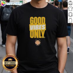 Awesome Eugenio Surez Seattle Mariners 'Good Vibes Only' Geno T-Shirt featuring vibrant design and team colors.