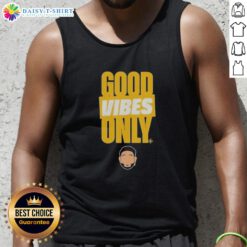 Awesome Eugenio Suarez Seattle Mariners Good Vibes Only Geno tank top for stylish baseball fans and summer outings.