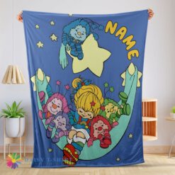 Awesome Official Rainbow Brite Sleeping On The Star Blanket Fleece Customized Blanket