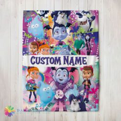 Awesome Official Vampirina & Friends Blanket Fleece Customized Blanket