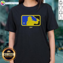 Alt Text: Awesome Seattle Mariners The Kid Logo City Connect Ladies Tee showcasing a stylish design for fans.