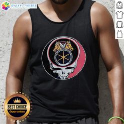 Alt Text: Awesome Teamsters X Grateful Dead tank top featuring vibrant graphics and a comfortable fit for fans and collectors.