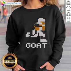 Awesome Tecmo Goat Bo Sweatshirt featuring vibrant graphics and a comfortable fit, perfect for fans of retro gaming apparel.