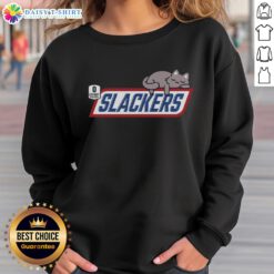 Cozy 'Good Cat Slackers' sweatshirt featuring a playful cat design, perfect for everyday wear and lounging.