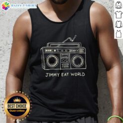 Good Jimmy Eat World Boombox Tank Top featuring vibrant design, perfect for fans and summer casual wear.