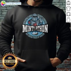 Good Minty Python Monty Python Hoodie featuring vibrant design and cozy fit, perfect for fans of the classic comedy.
