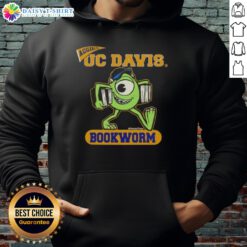 Hot Monster Disney UC Davis Bookworm Hoodie featuring a colorful design, perfect for cozy, stylish wear.