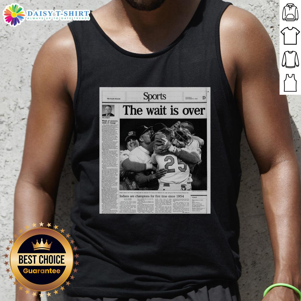 Hot Sports: Indians celebrate their first championship win since 1954 in vibrant tank tops, showcasing team spirit.