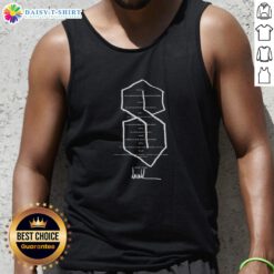 Trendy Hot-The-Cool-S Birthday Card tank top featuring vibrant graphics, perfect for birthday celebrations and casual wear.