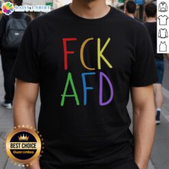Nice Fck Afd On Maternity 2025 T-Shirt featuring a stylish design for expectant mothers, perfect for casual wear.