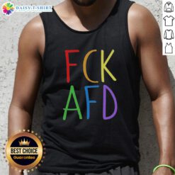 Stylish Nice Fck AFD Maternity Tank Top for 2025, perfect for expecting moms who want to express their personality.