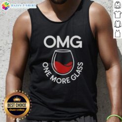 Stylish Nice OMG One More Glass tank top in vibrant colors, perfect for summer fashion and casual outings.