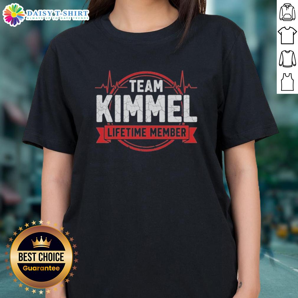 Nice Team Kimmel Lifetime Member Ladies Tee in vibrant colors, perfect for casual wear and team spirit.