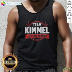 Nice Team Kimmel Lifetime Member Tank Top featuring a stylish design perfect for casual wear and team spirit.