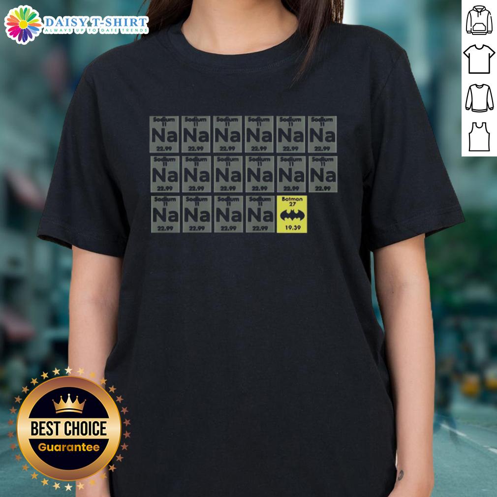 Official Batman Ananannana Ladies Tee featuring a stylish design, perfect for female fans of the iconic superhero.