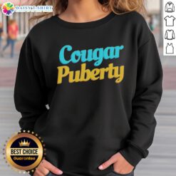 Official Cougar Puberty Sweatshirt featuring a stylish design for fans of the Cougar series, perfect for cozy wear.