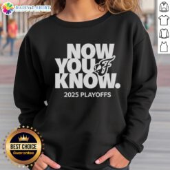 Official 2025 Indiana Fever Playoffs sweatshirt, featuring team logo and vibrant colors for fans and supporters.