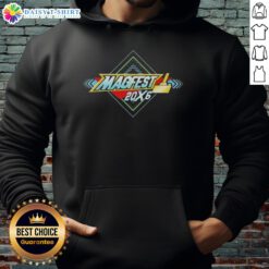 Official Super MAGFest 2026 Logo Hoodie featuring vibrant graphics and stylish design for gaming enthusiasts.