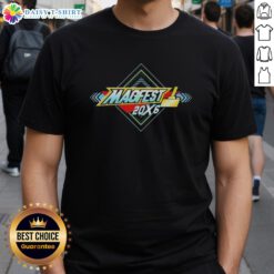 Official Super Magfest 2026 Logo T-Shirt featuring vibrant design and bold colors, perfect for fans of gaming and music festivals.