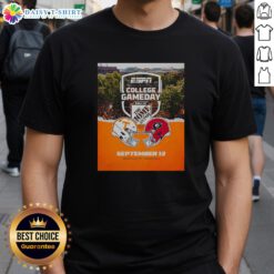 Official Tennessee Volunteers vs Georgia Bulldogs 2025 College Gameday T-Shirt, September 13, showcasing team spirit.