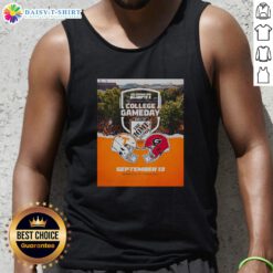 Official Tennessee Volunteers vs Georgia Bulldogs 2025 College Gameday tank top featuring team logos and vibrant colors.