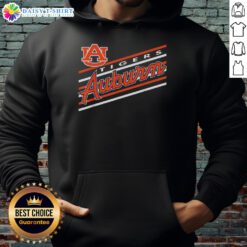 Original Auburn Tigers retro script logo hoodie, perfect Auburn University gear for fans and students.