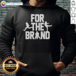 Original Cleveland Browns For The Brand Hoodie in orange, showcasing team logo and stylish design for fans.