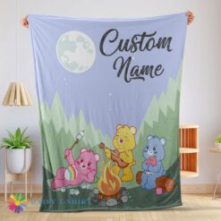 Perfect Good Nelvana The Care Bears Family Camping Fleece Blanket Customize Blanket