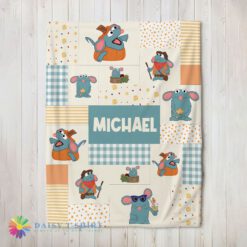 Perfect Good Nice Ratatouille Tutter Mood Patchwork Blanket Fleece Customized Blanket