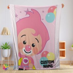 Perfect Good Pink Plim Plim Love Blanket Fleece Customized Blanket