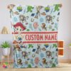 Perfect Good Pixar Toy Story Cowgirl With All Friends Blanket Fleece Customized Blanket