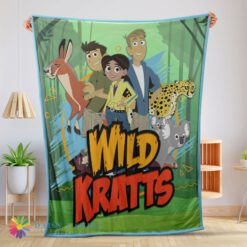 Perfect Pretty Wild Kratts Adventure Blanket Fleece
