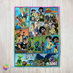 Perfect Pretty Wild Kratts Creature Adventures Collage Blanket Fleece Customized Blanket