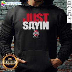 Premium Ohio State Buckeyes Football hoodie featuring Julian Sayin design, perfect for fans and stylish game day wear.