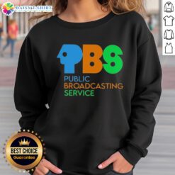 Premium Original Protect PBS Public Broadcasting Service Colors Sweatshirt featuring vibrant design and comfortable fit.