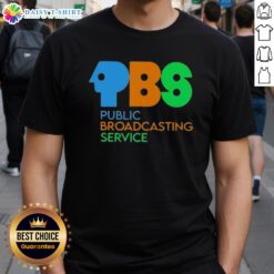Premium Original Protect PBS Public Broadcasting Service Colors T-Shirt featuring vibrant graphics and comfortable fit.