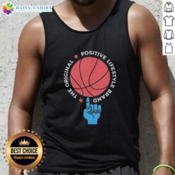 Premium The Original Positive Lifestyle Brand Basketball Tank Top in vibrant colors, perfect for workouts and casual wear.