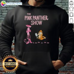 Premium The Pink Panther Show cartoon hoodie featuring vibrant design and cozy fit, perfect for fans of classic animation.