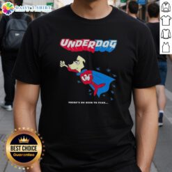 Vintage Premium Underdog T-Shirt from 1964-1967 featuring iconic cartoon character design, perfect for nostalgic fans.