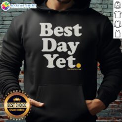 Cozy Top Best Day Yet Brewing Hoodie in vibrant colors, perfect for coffee lovers and casual wear.